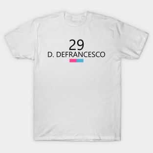 Devlin DeFrancesco black text T-Shirt